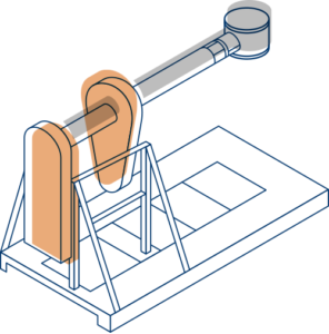 Rotoline Roto Machine Line Drawing The Company - Rotoline