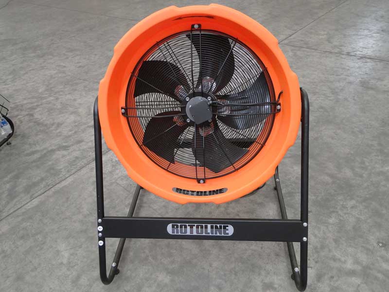 Rotomolded Cooling Fan - accessories in rotomolding - Rotoline